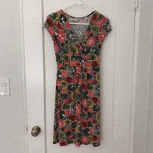 Boden faux wrap dress